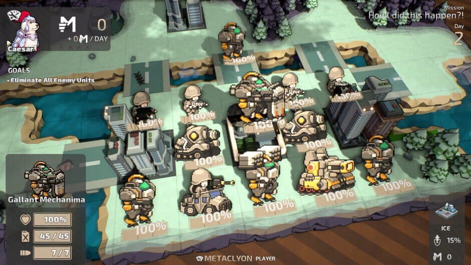 Скриншот 2 из Tiny Metal: Full Metal Rumble - Caeser's Rescue