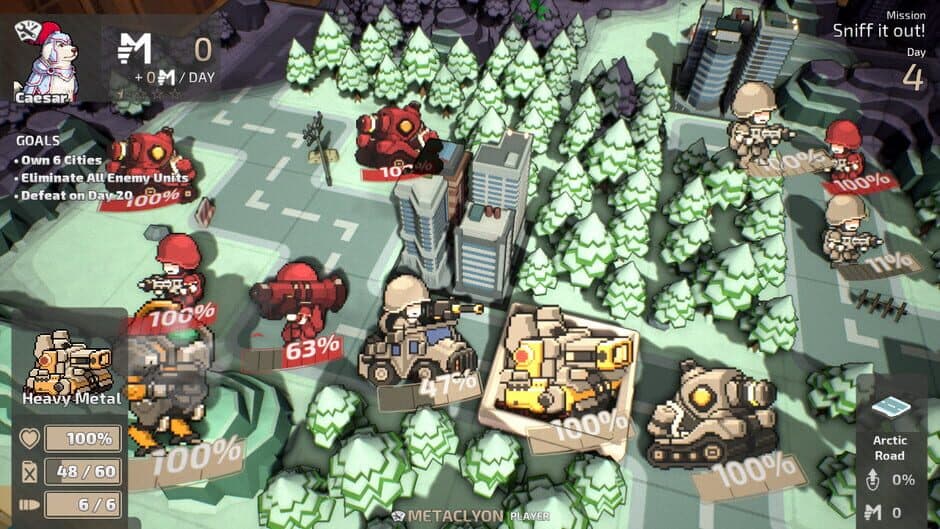 Скриншот 5 из Tiny Metal: Full Metal Rumble - Caeser's Rescue