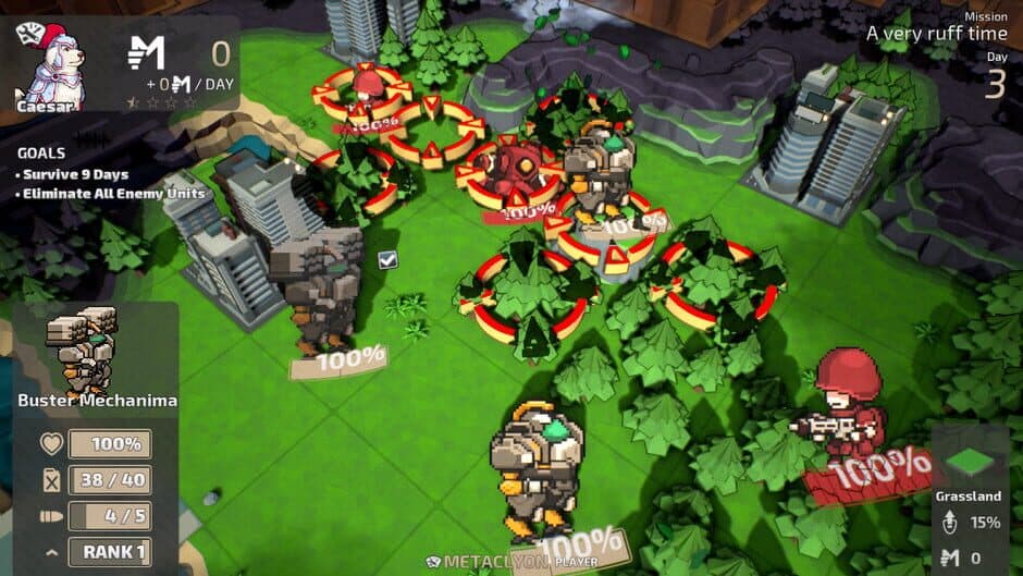 Скриншот 3 из Tiny Metal: Full Metal Rumble - Caeser's Rescue