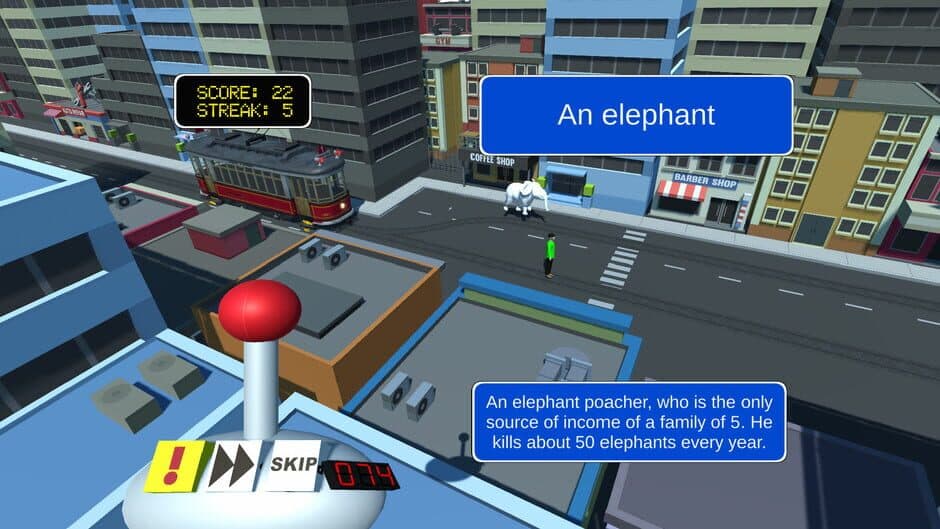 Скриншот 1 из The Trolley Problem Game