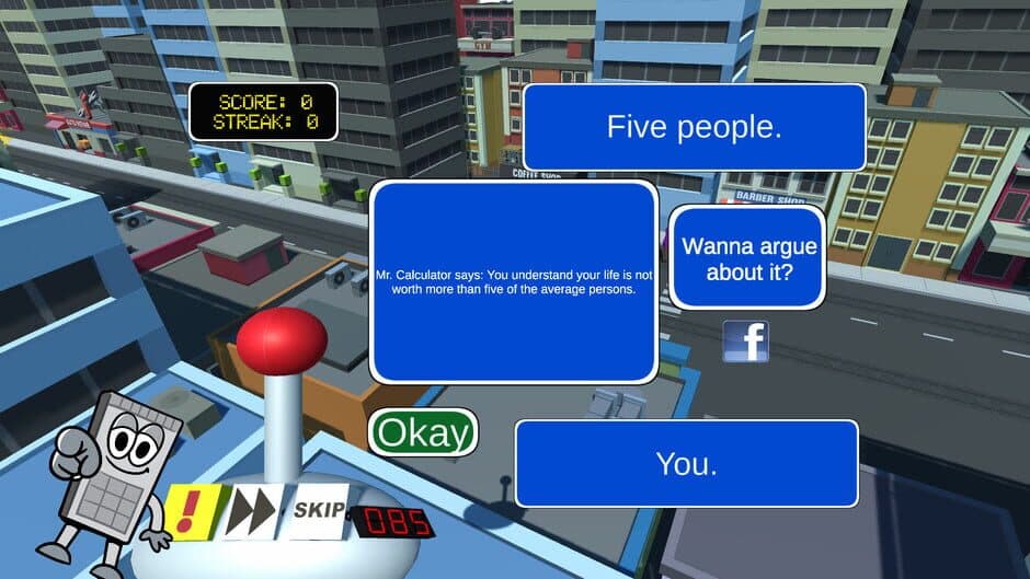Скриншот 3 из The Trolley Problem Game
