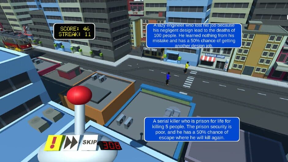 Скриншот 10 из The Trolley Problem Game