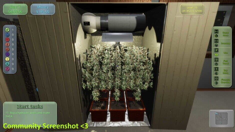 Скриншот 9 из Medicinal Herbs: Cannabis Grow Simulator