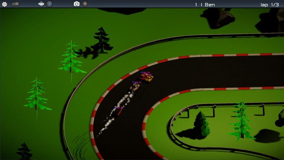 Скриншот 1 из Turbo Machines Mini Racing