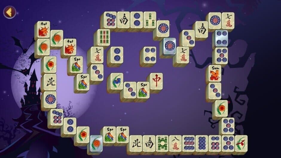 Скриншот 2 из Halloween Night Mahjong 2