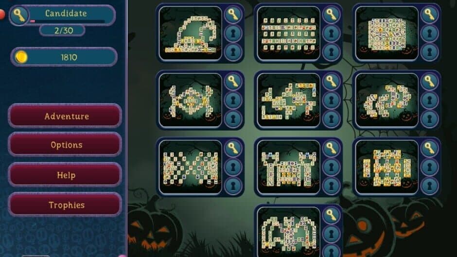 Скриншот 4 из Halloween Night Mahjong 2