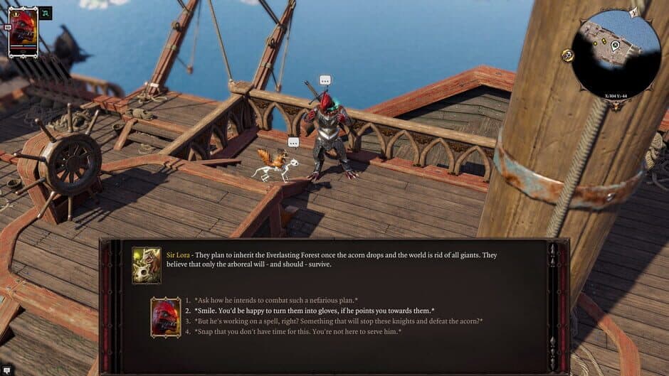 Скриншот 3 из Divinity: Original Sin II - Definitive Edition: Companion - Sir Lora the Squirrel