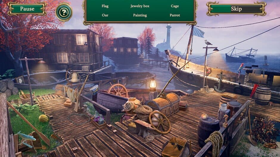 Скриншот 2 из Detective Notes: Lighthouse Mystery Solitaire