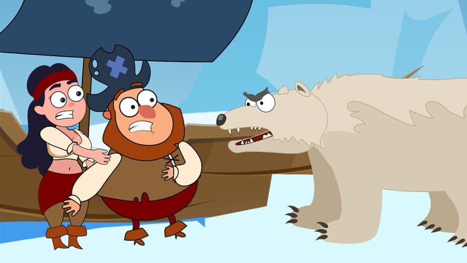 Скриншот 2 из Save the Pirate: Sea Story - Ice Age