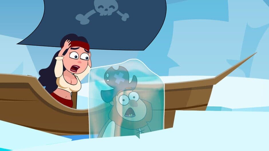 Скриншот 1 из Save the Pirate: Sea Story - Ice Age