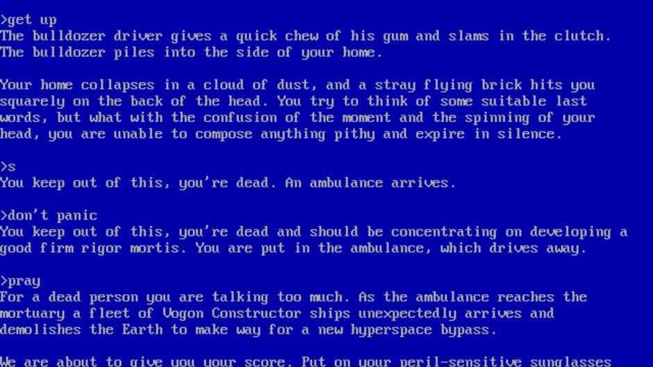 Скриншот 3 из The Hitchhiker's Guide to the Galaxy