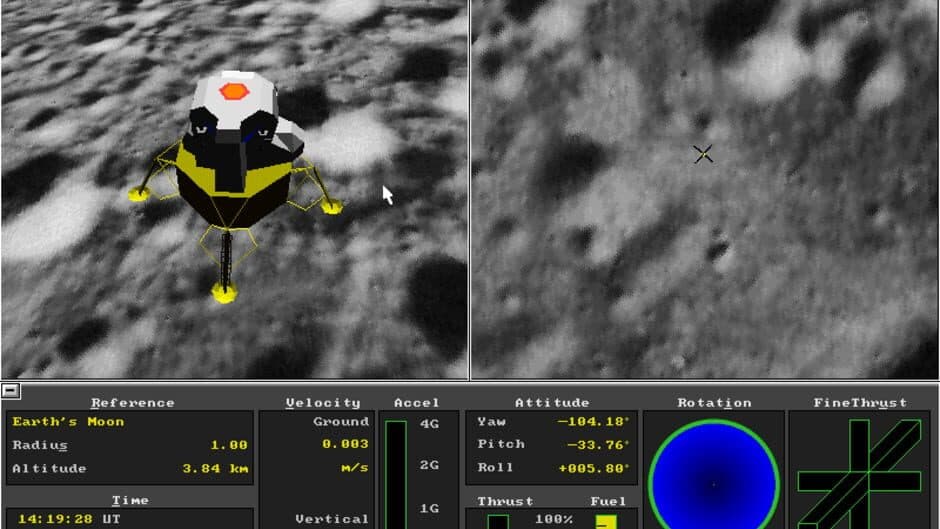 Скриншот 2 из Microsoft Space Simulator