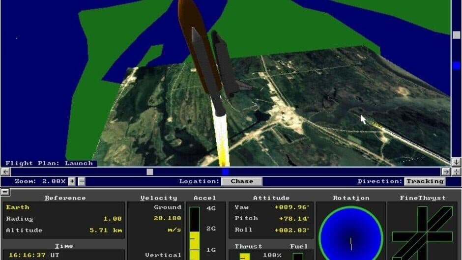 Скриншот 1 из Microsoft Space Simulator