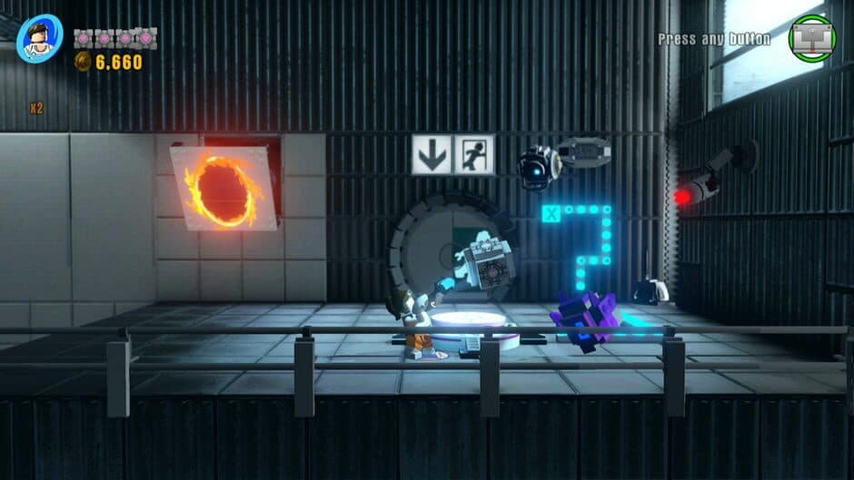 Скриншот 1 из LEGO Dimensions: Portal 2 Level Pack