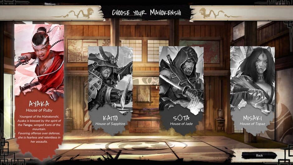 Скриншот 1 из Mahokenshi - The Samurai Deckbuilder