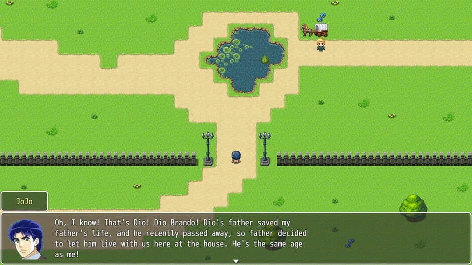 Скриншот 2 из JoJo's Bizarre RPG: Phantom Blood