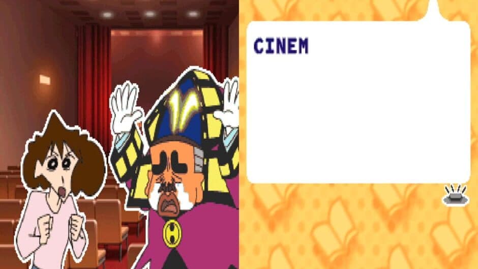 Скриншот 3 из Crayon Shin-chan: Arashi wo Yobu Cinema-Land - Kachinko Gachinko Daikatsugeki!