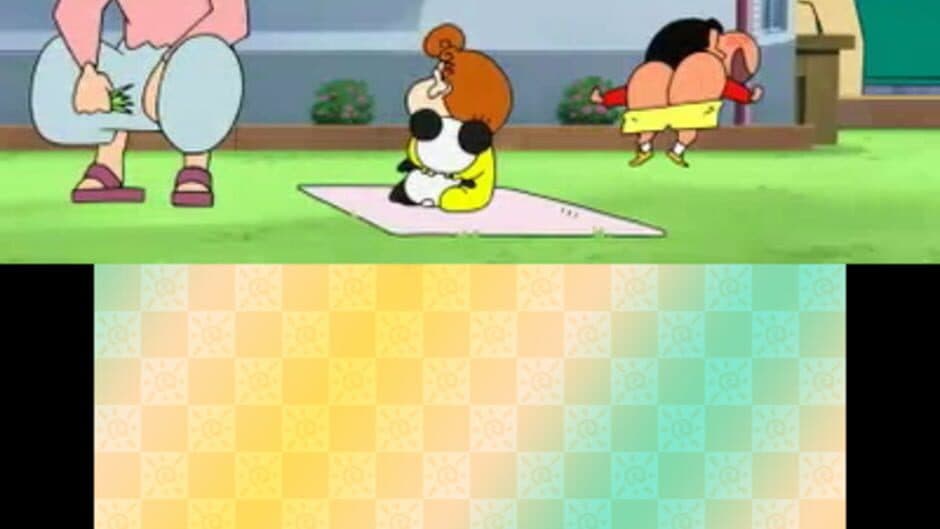 Скриншот 1 из Crayon Shin-Chan: Uchuu de Achoo!? Yuujou no Oba-Karate!!