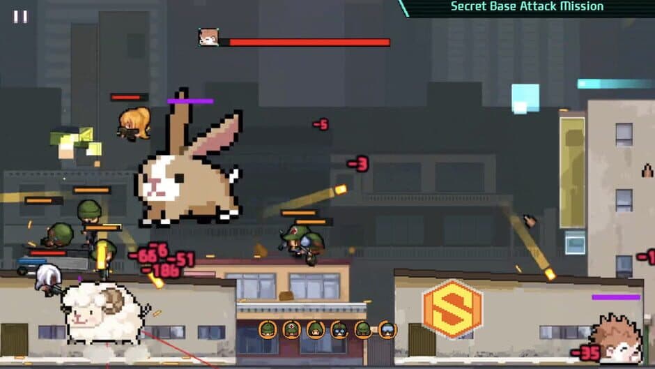 Скриншот 1 из Cute Invaders