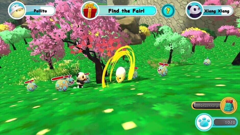 Скриншот 3 из Pollito & Xiang Xiang: Adventure in the Forest