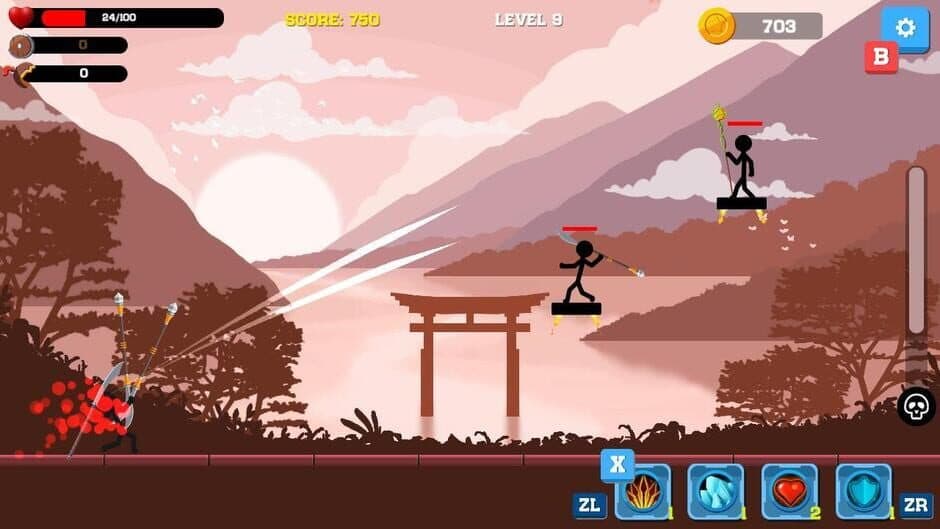 Скриншот 5 из Stickman: Far East Battle