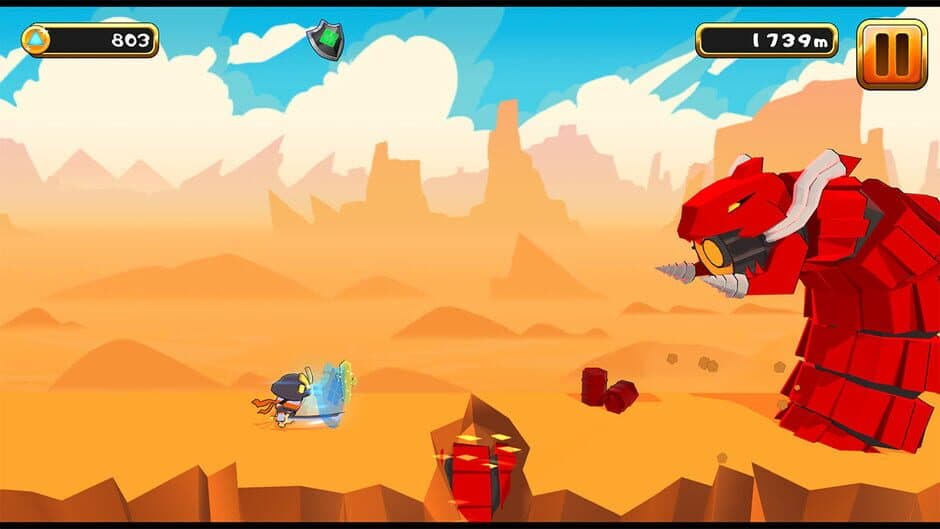 Скриншот 1 из Cube Samurai: Run Squared