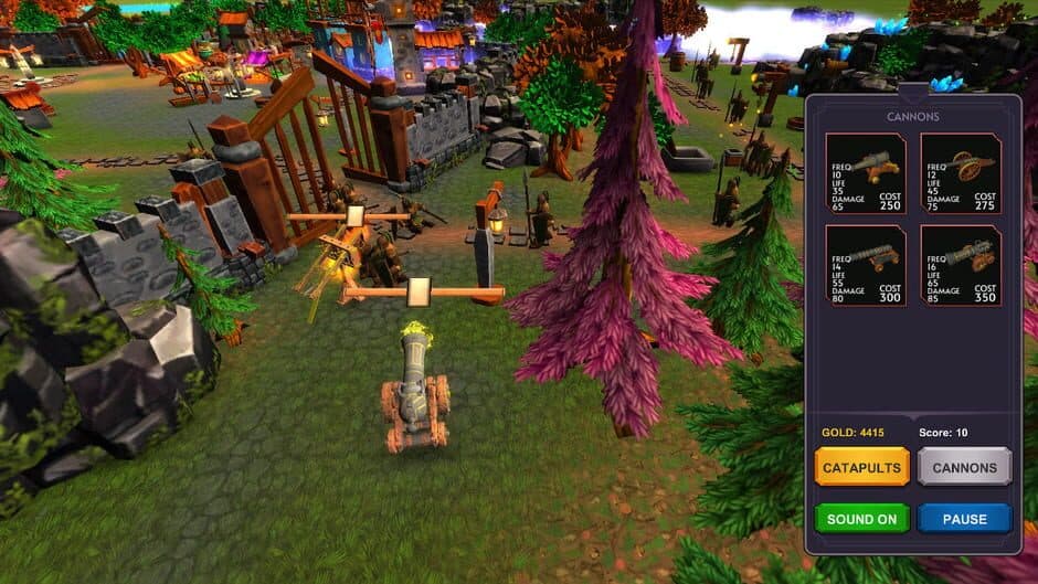 Скриншот 1 из Medieval Tower Defense