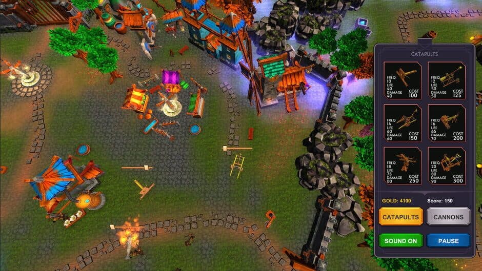 Скриншот 2 из Medieval Tower Defense