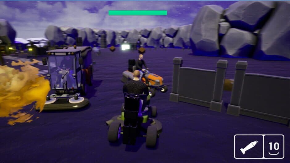 Скриншот 4 из Lawnmower Game: Battle