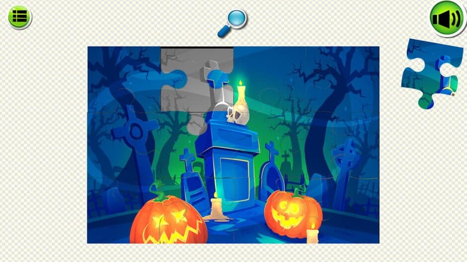 Скриншот 1 из Halloween Puzzle