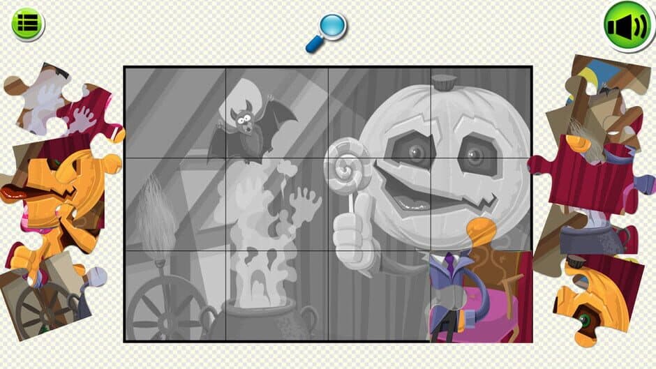 Скриншот 4 из Halloween Puzzle