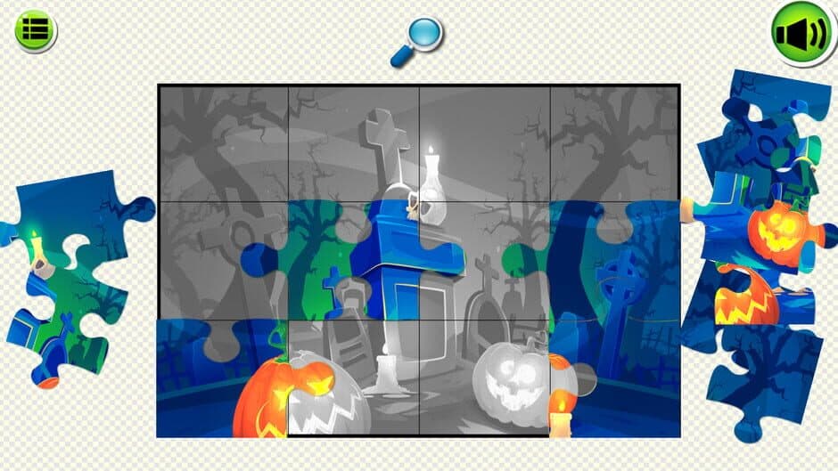 Скриншот 6 из Halloween Puzzle