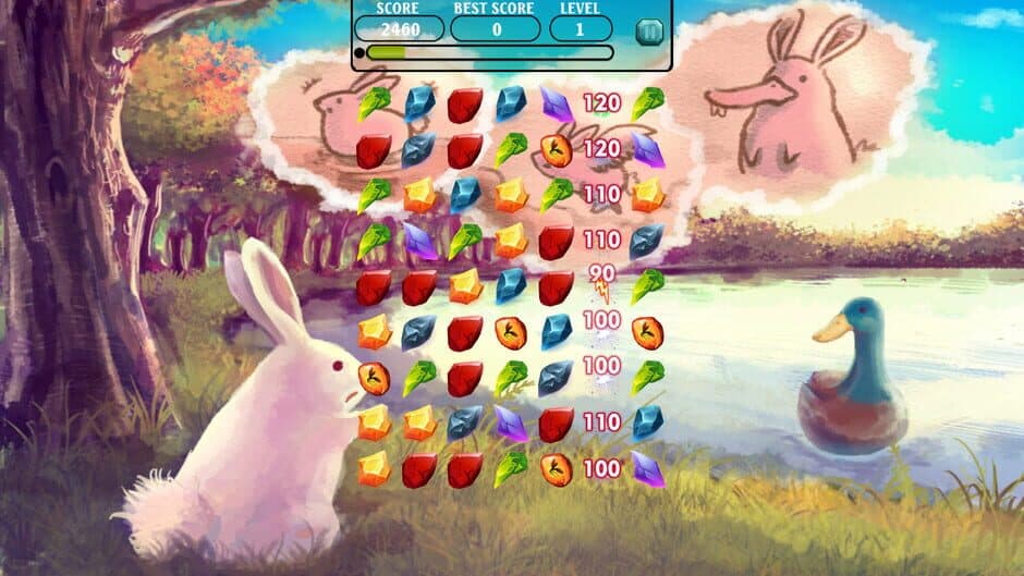 Скриншот 2 из Bunny Jewel Match Adventure