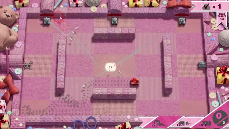 Скриншот 1 из League of Felt Tanks