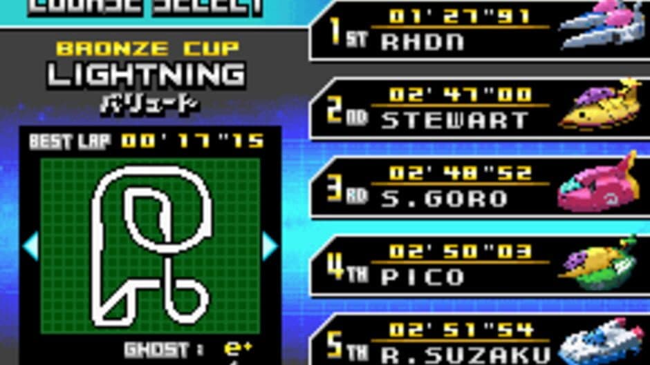 Скриншот 4 из F-Zero: GP Legend e+ Complete