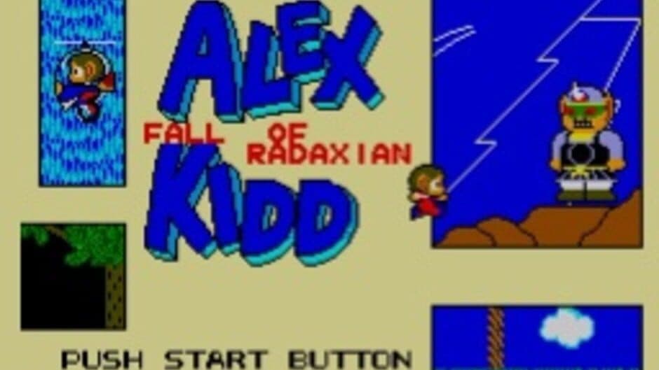 Скриншот 1 из Alex Kidd: Fall of Radaxian