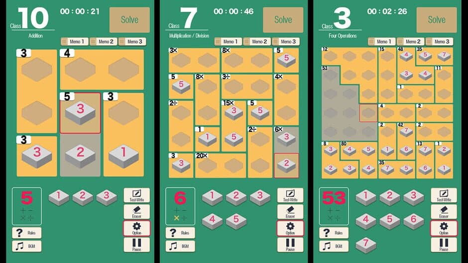 Скриншот 3 из MMC Kenken: The World's Most Exciting Math and Logic Puzzle