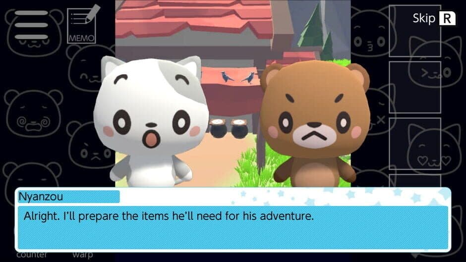 Скриншот 3 из Prepare the First RPG Village: The Adventures of Nyanzou&Kumakichi - Escape Game Series