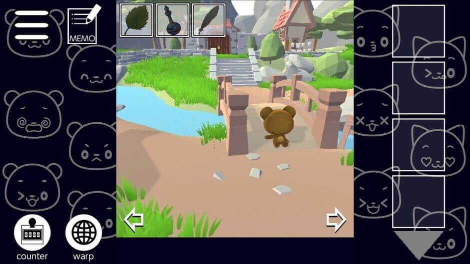 Скриншот 5 из Prepare the First RPG Village: The Adventures of Nyanzou&Kumakichi - Escape Game Series
