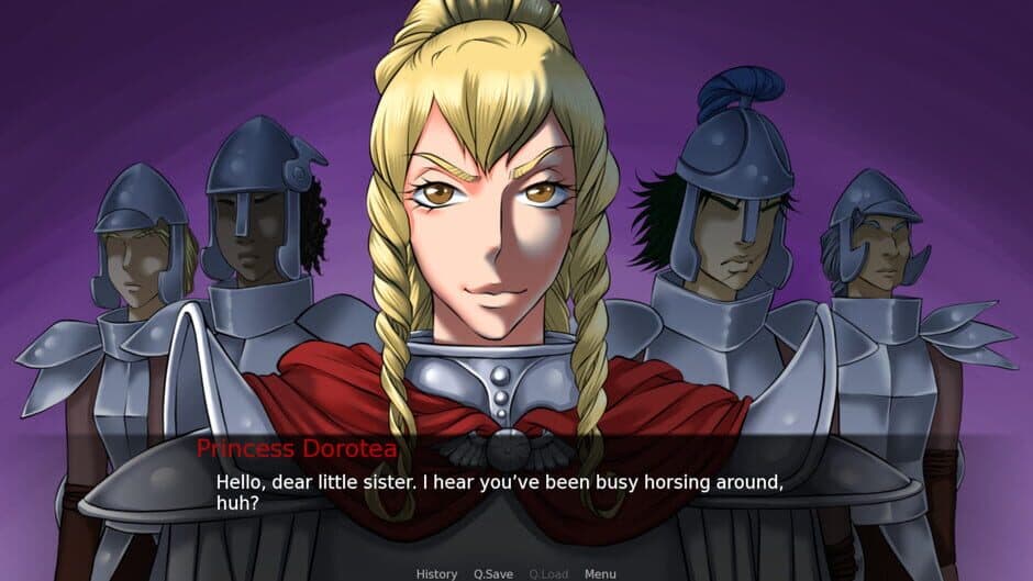 Скриншот 1 из Sword Princess Amaltea: The Visual Novel