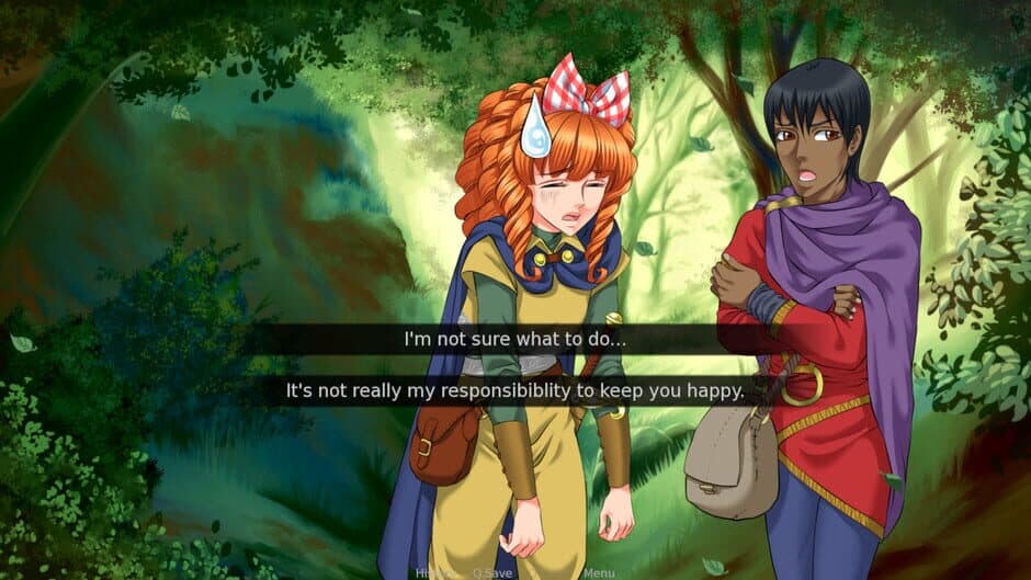 Скриншот 3 из Sword Princess Amaltea: The Visual Novel