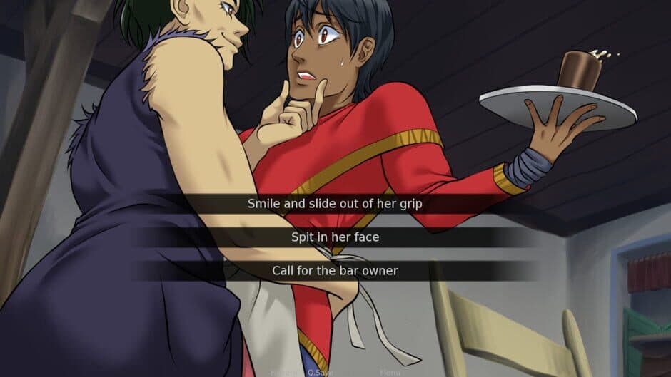 Скриншот 4 из Sword Princess Amaltea: The Visual Novel