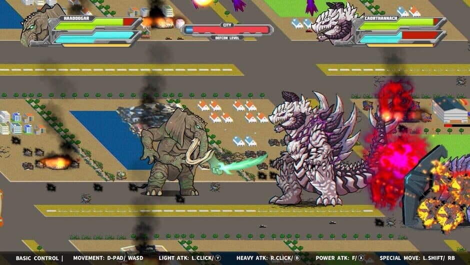 Скриншот 3 из Daikaiju Daikessen: Versus