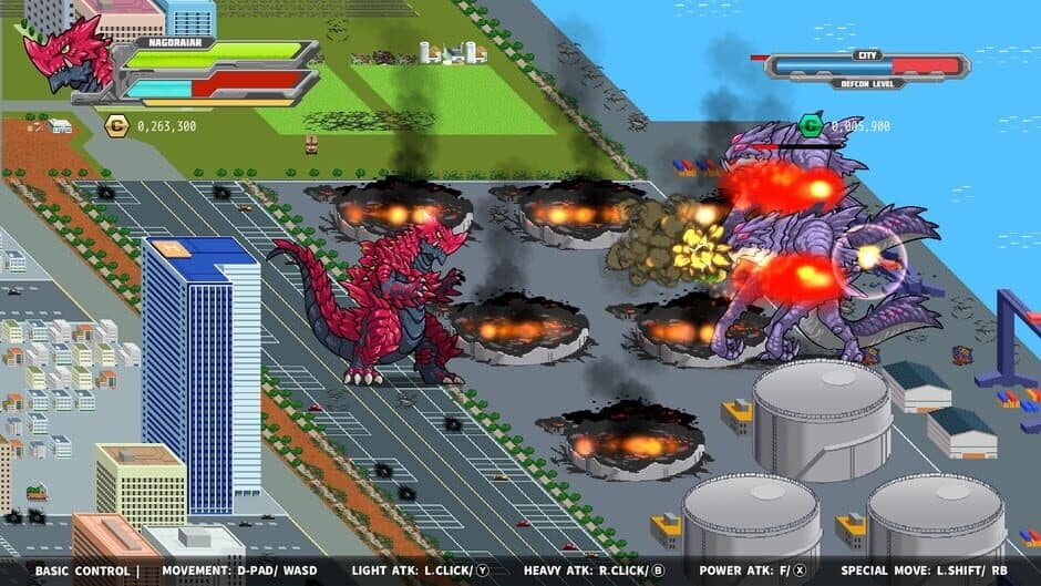 Скриншот 4 из Daikaiju Daikessen: Versus