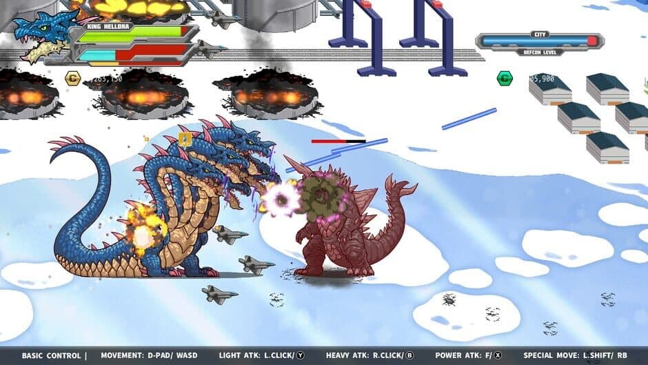 Скриншот 6 из Daikaiju Daikessen: Versus