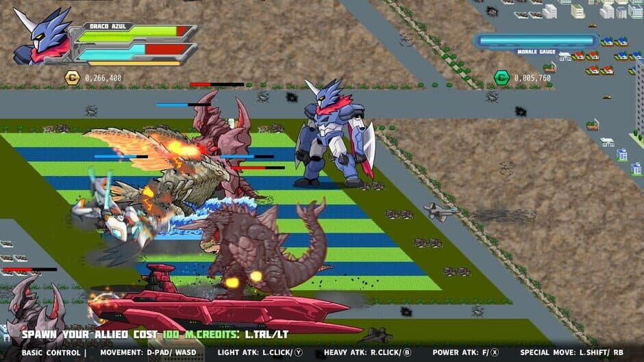 Скриншот 7 из Daikaiju Daikessen: Versus