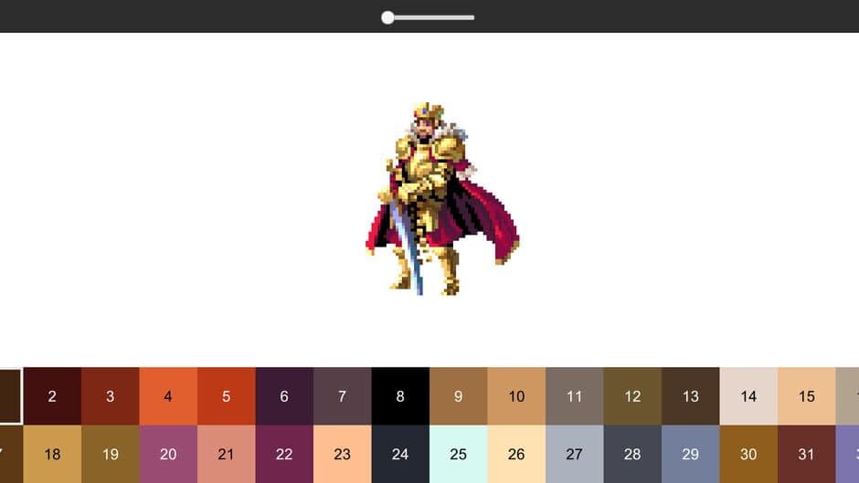 Скриншот 4 из Coloring Pixel: Fantasy Characters