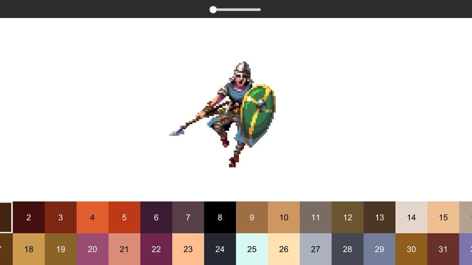Скриншот 10 из Coloring Pixel: Fantasy Characters