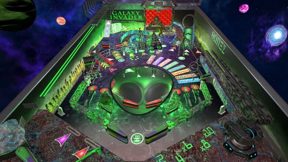 Скриншот 1 из Outergalactic Aliens Pinball