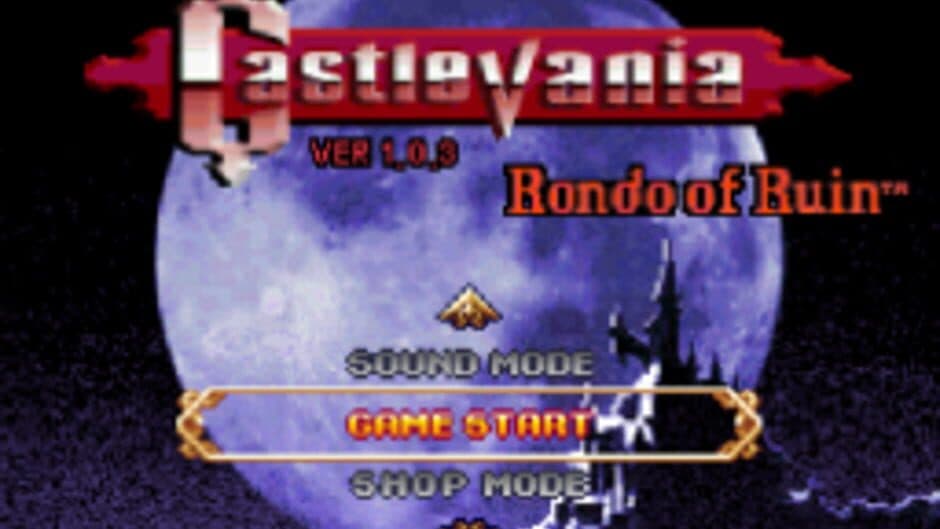 Скриншот 1 из Castlevania: Rondo of Ruin